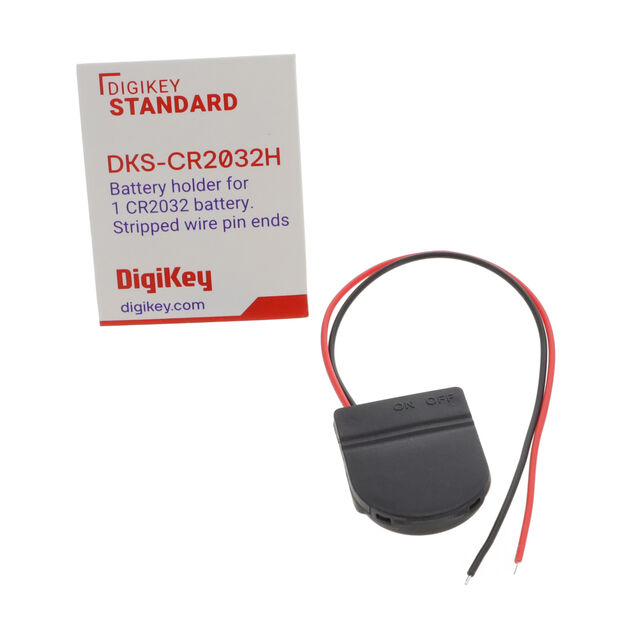 BATTERY HOLDER CR2032 6" LEADS