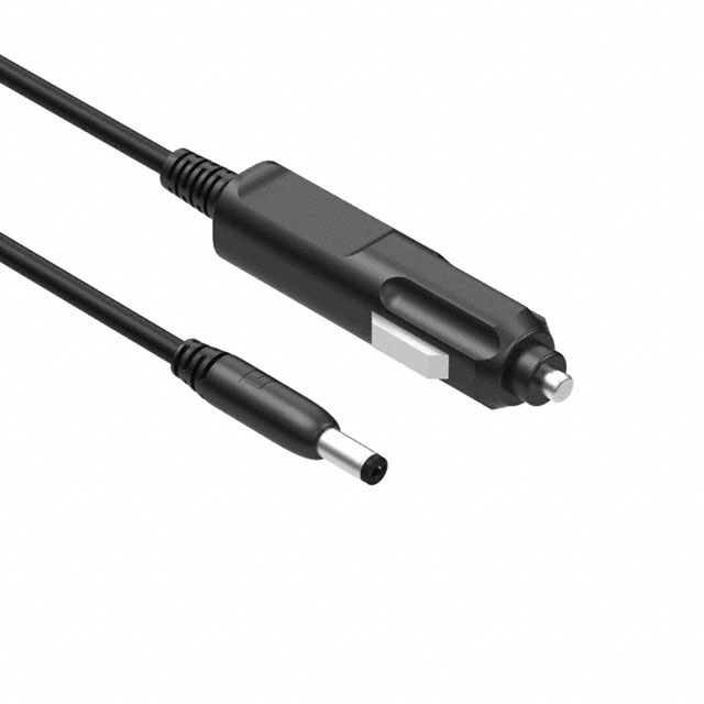 AUTO CBL ASSY W/PLG 7.5A 6' BLK