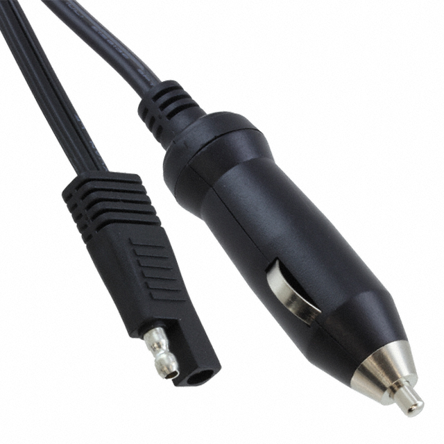 AUTO CBL ASSY W/PLUG 12V 5A 1.5'