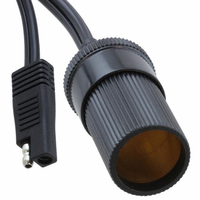 AUTO CBL ASSY W/SKT 12V 5A 1.5'