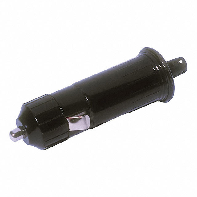 AUTO POWER PLUG 12V 3A BLACK