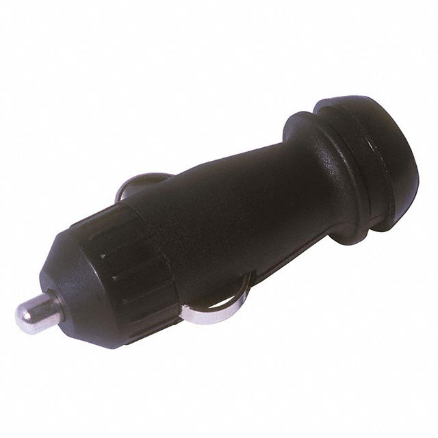 AUTO POWER PLUG 12V 3A BLACK