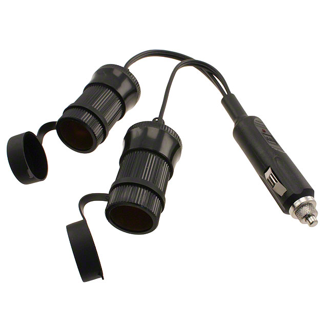 AUTO CBL ASSY W/SKT 12V 10A LED