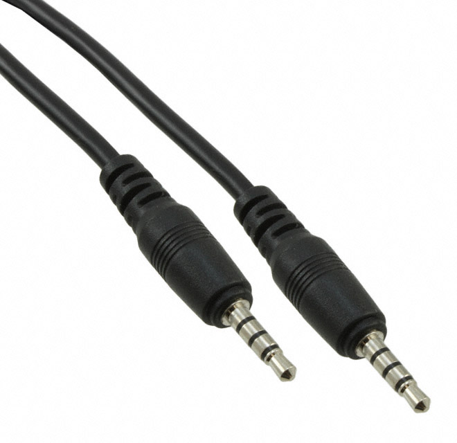 CONN CABLE ASSY 2.5MM 4COND 6'
