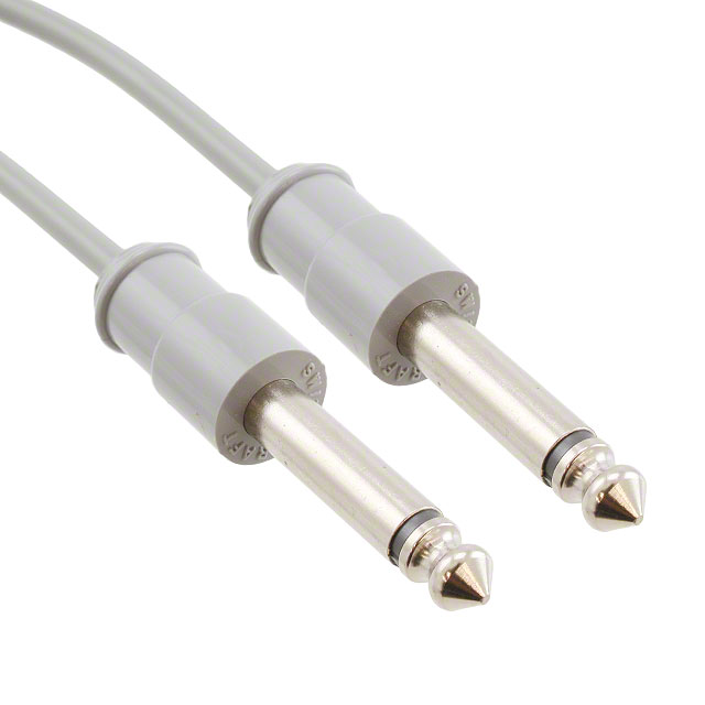 CABLE 1/4" MONO MALE-MALE 6FT