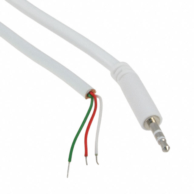 CBL ASSY 2.5MM SLIM STEREO WHT