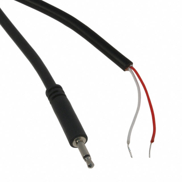 CBL ASSY 2.5MM SLIM 6' MONO BLK