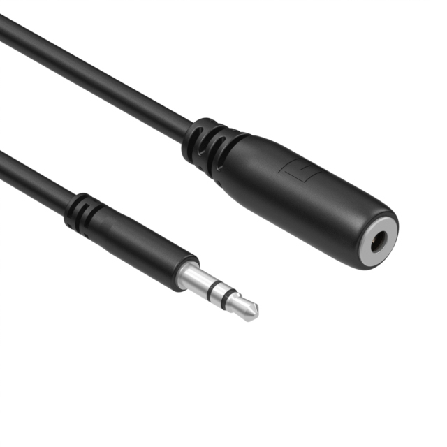 CBL 3.5MM M-F 28AWG SHLD
