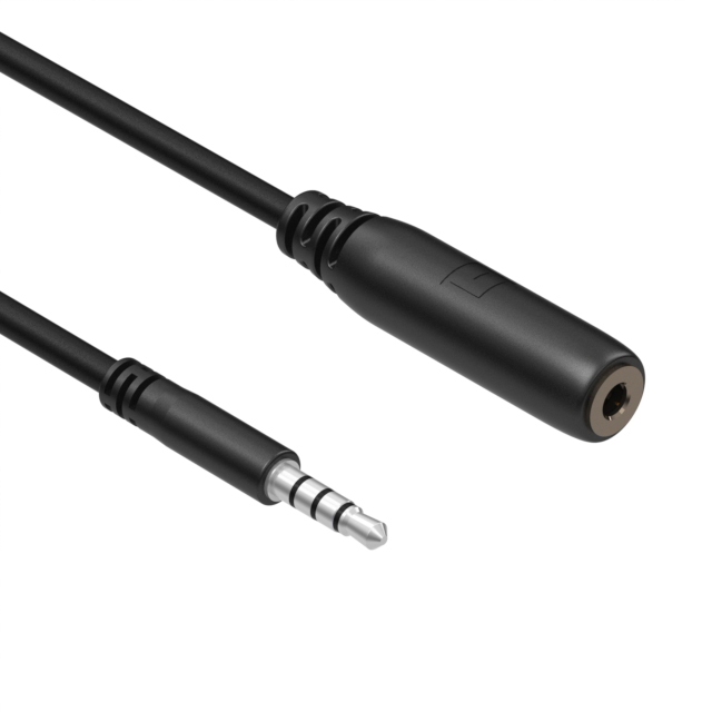 CBL 3.5MM M-F 28AWG SHLD