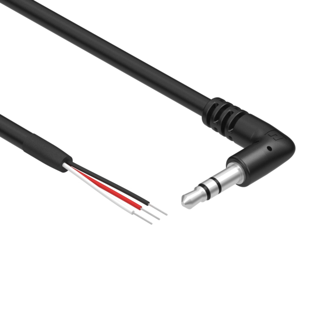 CBL 3.5MM R/A M 28AWG SHLD