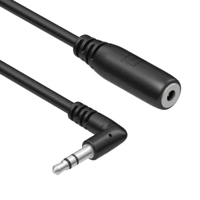 CBL ASSEM 3.5MM 3CON R/A M-F 3M