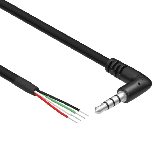 CBL ASSEM 3.5MM 4CON R/A M 3M