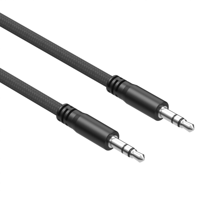 CBL 3.5MM 3CON M-M 3' SHIELDED