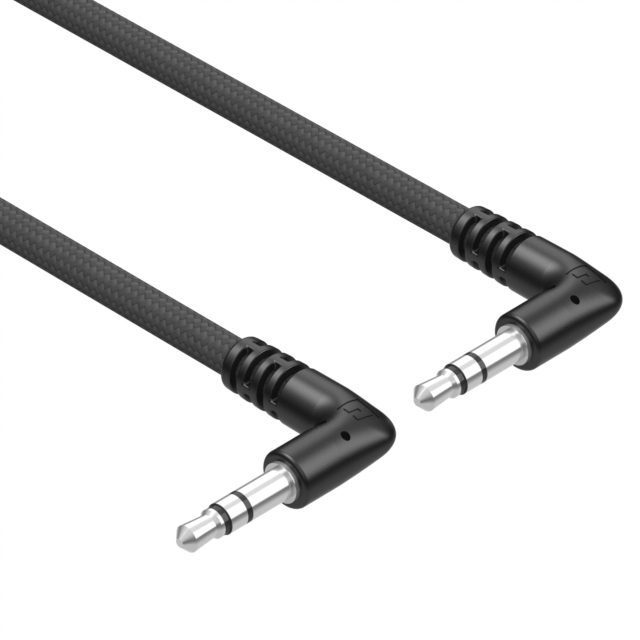 CBL 3.5MM 3CON R/A M-M 6' SHIELD