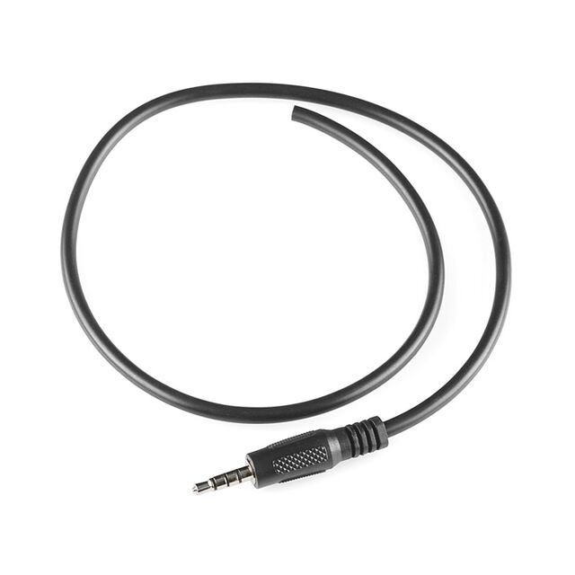 AUDIO CABLE TRRS - 18" (PIGTAIL)