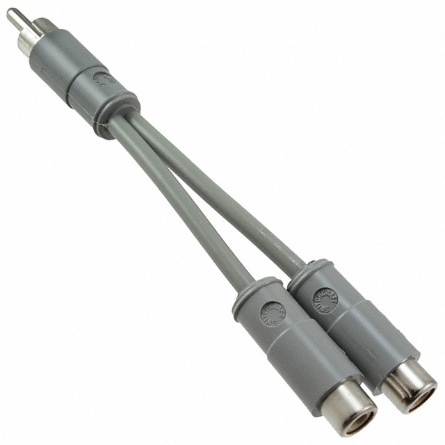 ADPT Y 2 JACKS-ST40 PLUG 4"