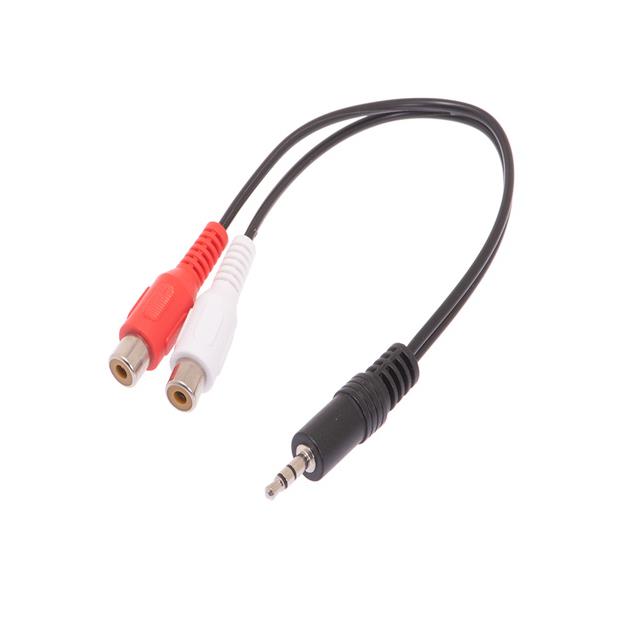 3.5MM STEREO MALE TO DUAL RCA FE