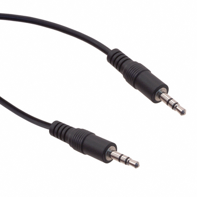 CABLE 3.5MM MALE-MALE 0.5M