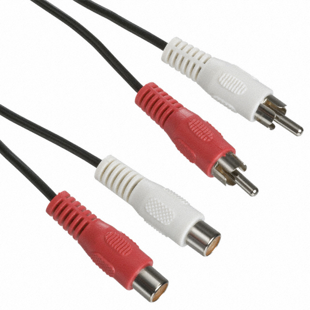 CABLE 2RCA MALE-FEMALE 2.5M