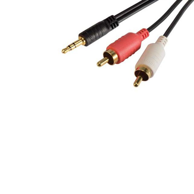 CBL 3.5MM M/2 RCA M 20'