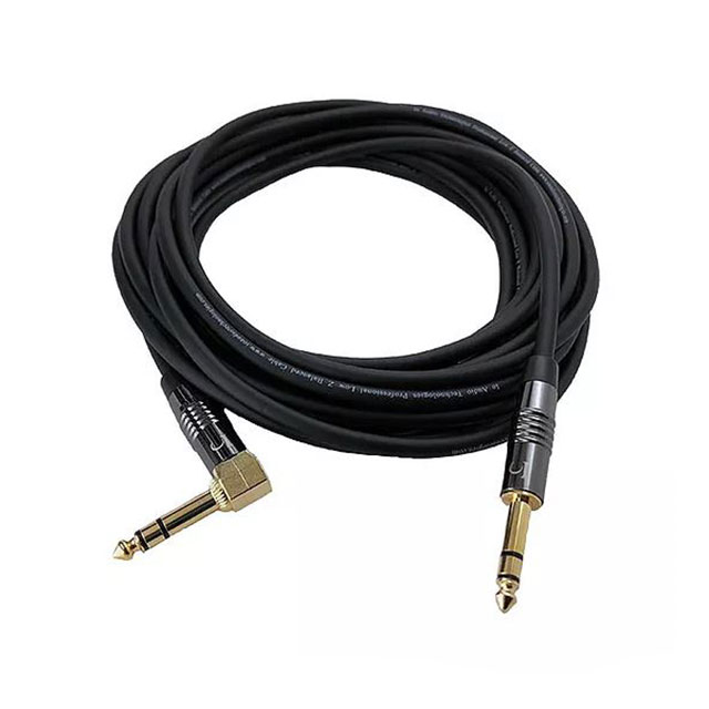 CABLE CHR/GOLD 90 CONN STEREO10'