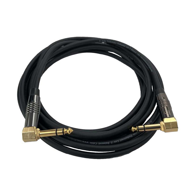 CABLE CHR/GOLD 90 CONN STEREO50'
