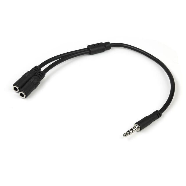 SLIM STEREO SPLITTER CABLE - 3.5