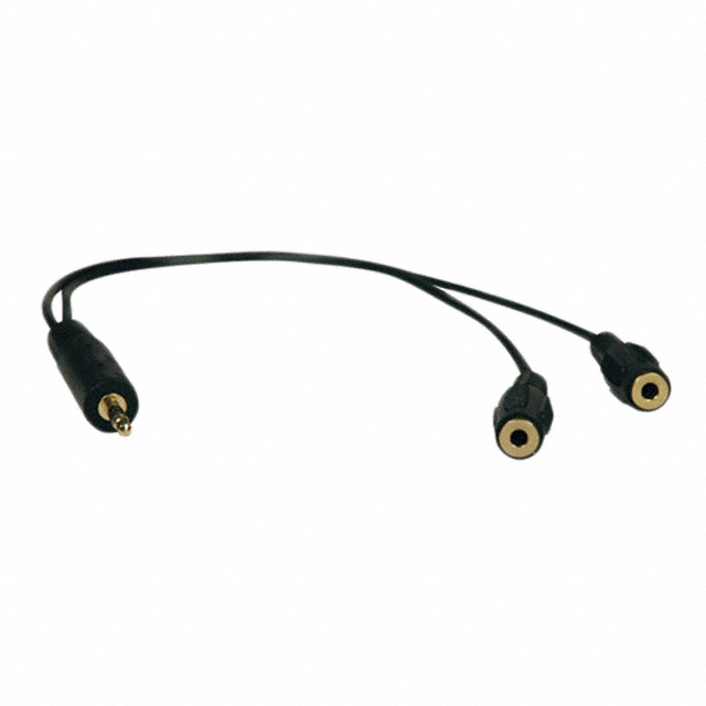 Y ADAPTER 3.5MM M 2X 3.5MM F 1'