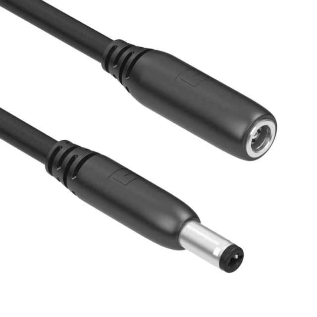 CBL ASSY 2.1MM JACK-PLG RND 6'