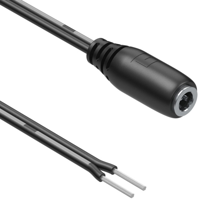 CBL ASSY 1.7MM JACK-CBL FLAT 6'