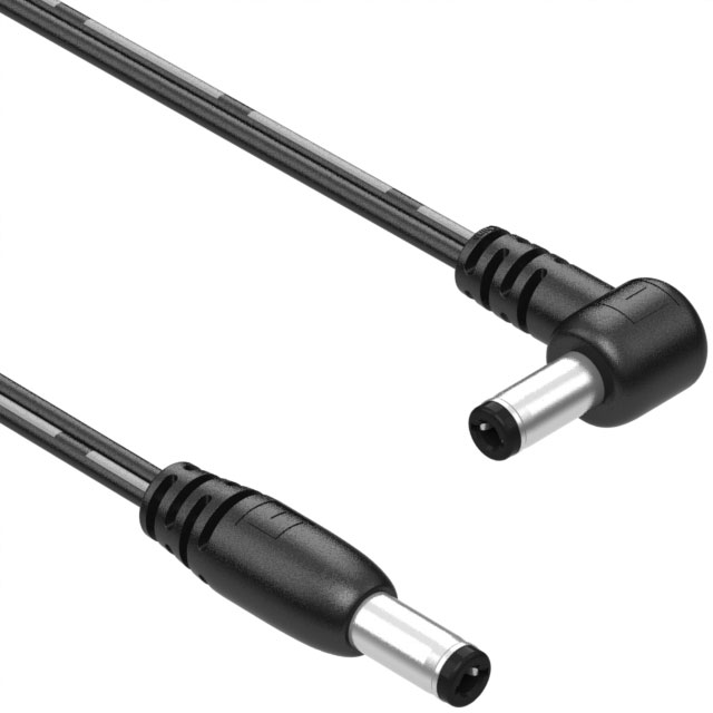 CBL ASSY 2.1MM PLG-PLG FLAT 6'