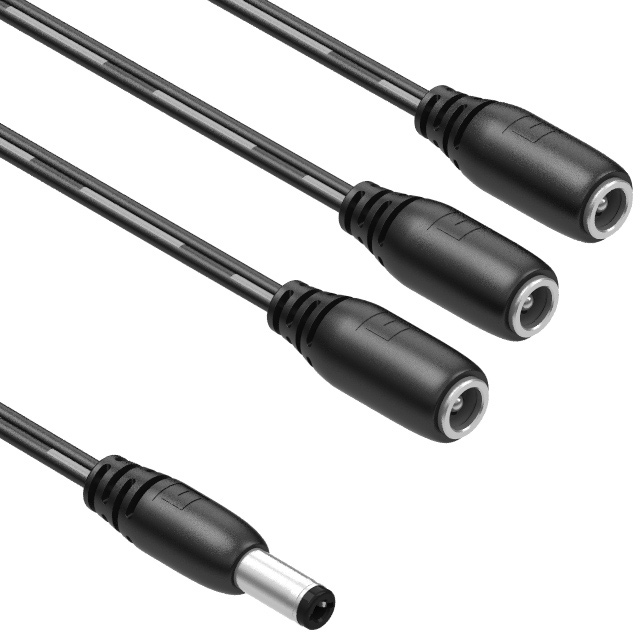CBL ASSY 2.5MM JK-PLG FLAT 1.48'