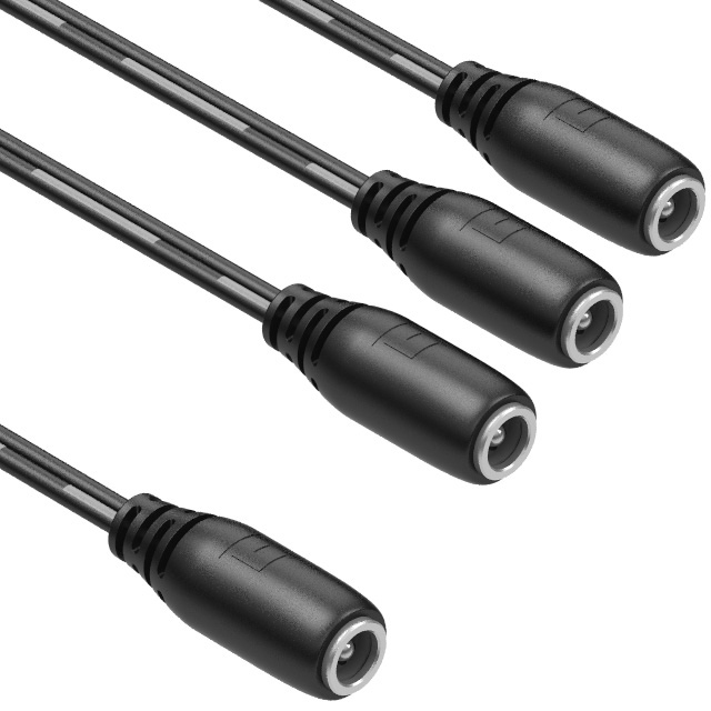 CBL ASSY 2.1MM JK-JK FLAT 1.48'