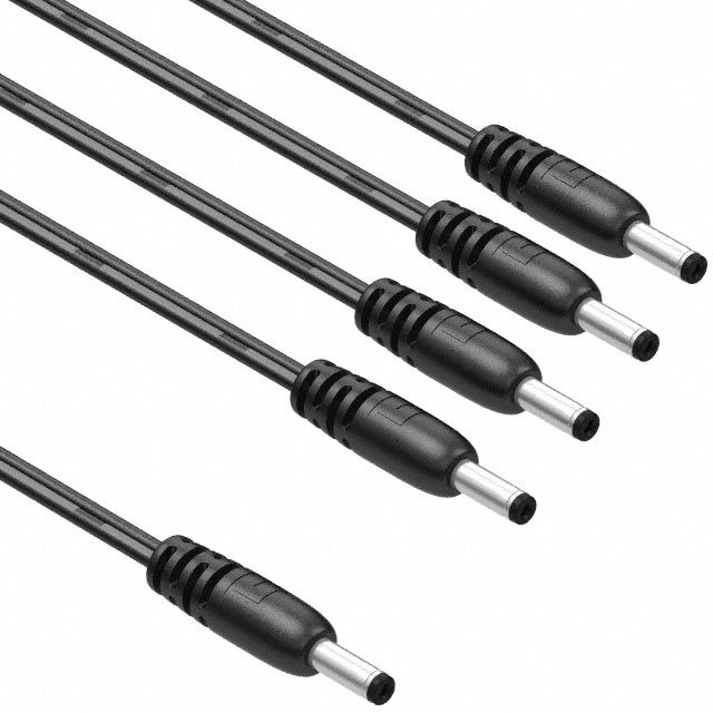 CBL ASSY 1.35MM PLG-PLG FLAT 3'