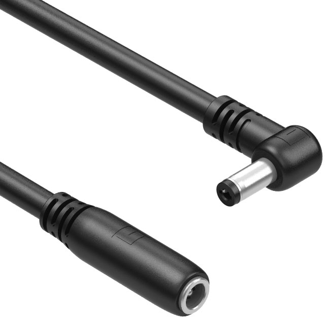 CBL ASSY 2.1MM JACK-PLG RND 20'