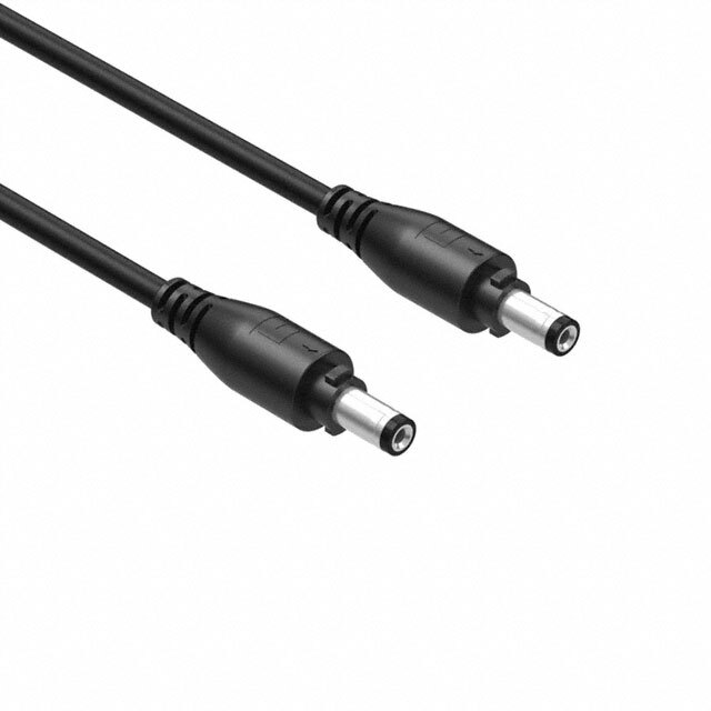 CBL ASSY 2.1MM PLG-PLG RND 10'