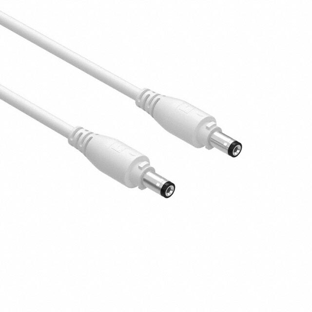 CBL ASSY 2.1MM PLG-PLG RND 6'