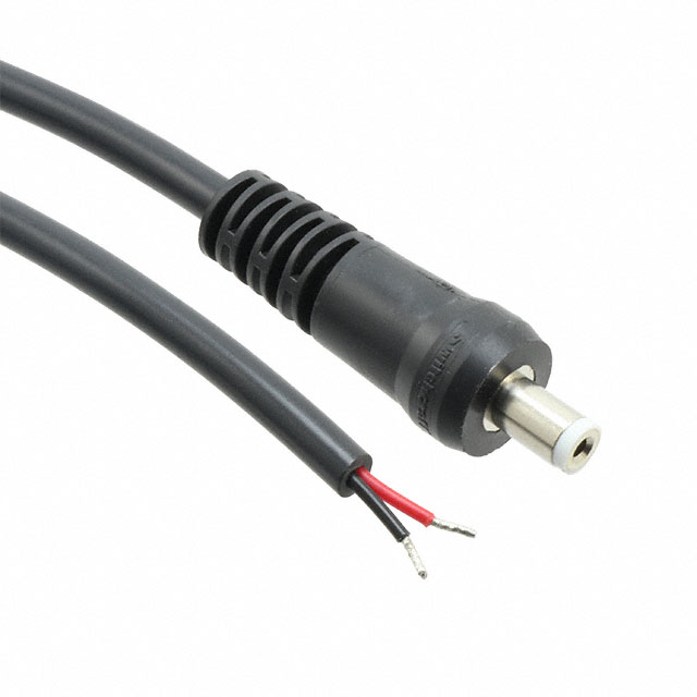 CBL ASSY 2.0MM PLUG-CBL RND 6.6'
