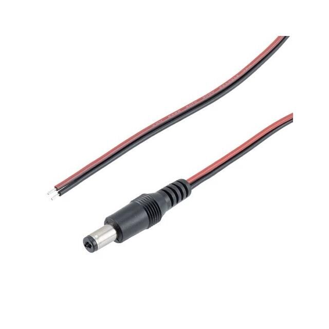DC CA, 5.5MM/2.1MM M TO OPEN, 1