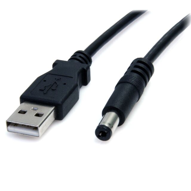 2M USB TO TYPE M BARREL CABLE -