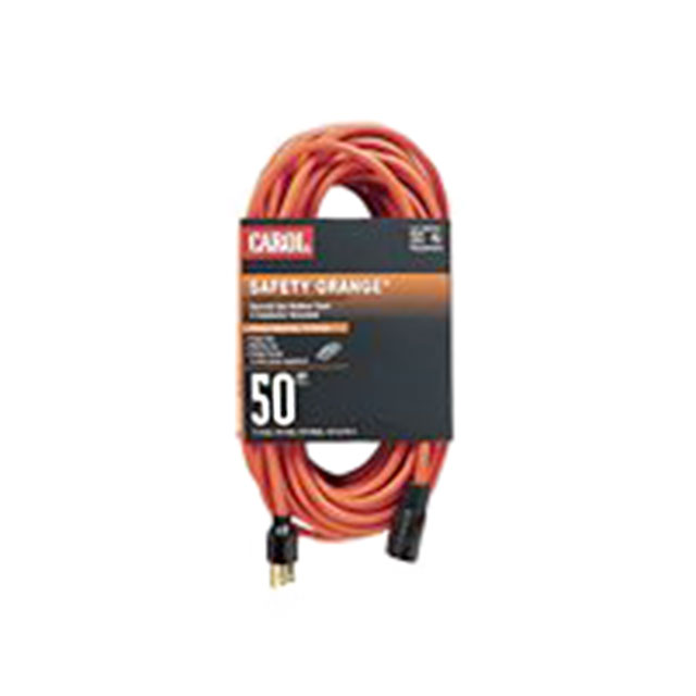 CORD 16AWG NEMA5-15P - 5-15R 50'