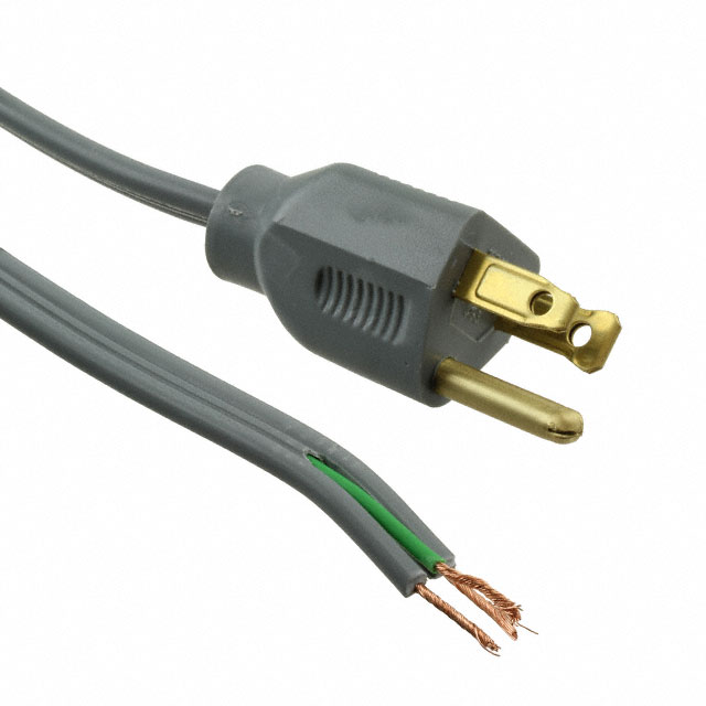 CORD 16AWG NEMA 5-15P TO CBL 6'