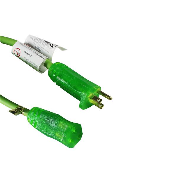 CORD 12AWG NEMA5-15P - 5-15R 25'