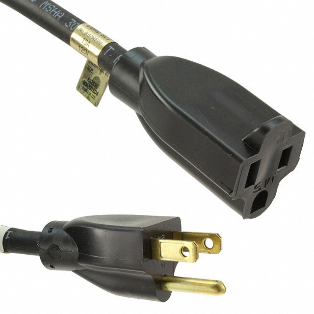 CORD 16AWG NEMA5-15P - 5-15R 10'