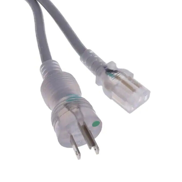 CORD 16AWG NEMA 5-15P-IEC320 10'