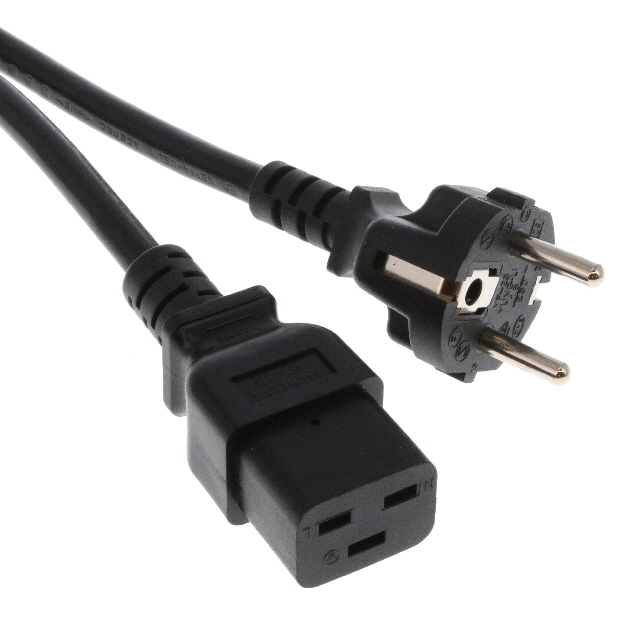 CORD 16AWG CEE 7/7-IEC 320 8.2'