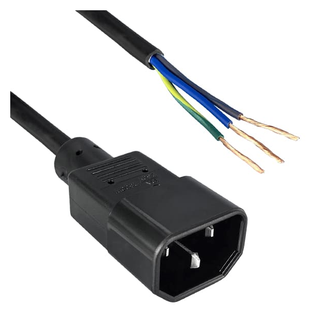 CRD 18AWG IEC320-C14 - CBL 1.67'