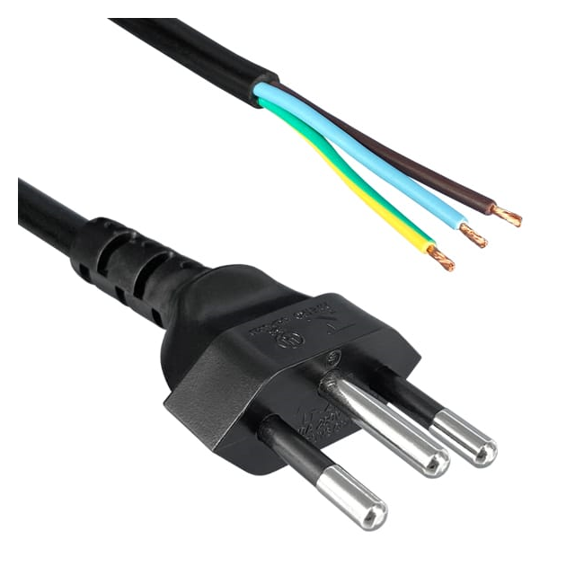CORD 18AWG NBR 14136 - CBL 8.20'