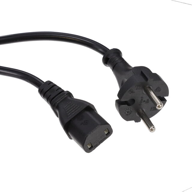 EURO CORD CEE7/17 2P IEC320-C17