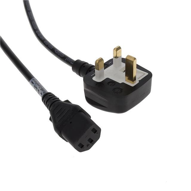 CORD BS1363A - IEC 320-C13 6.56'